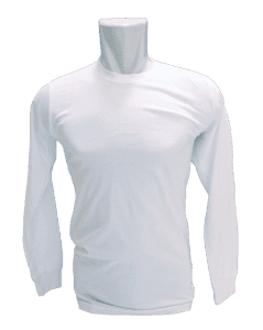 kaos putih panjang