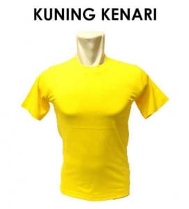 kaos kuning