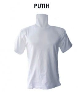 kaos putih