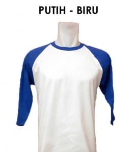 kaos raglan-putih-biru