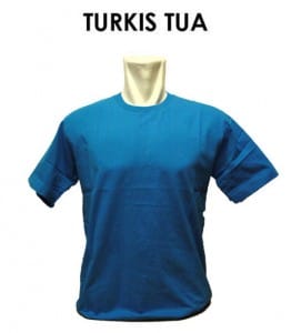 kaos turkis tua