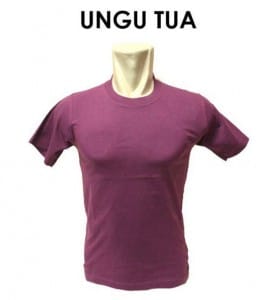 kaos ungu tua