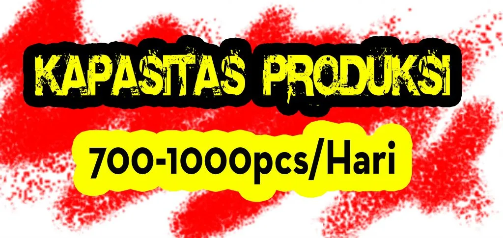 kapasitas produksi rumahsabloncepat