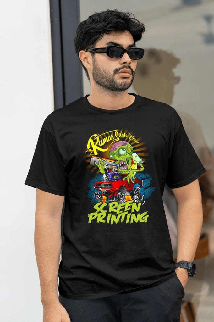 sablon kaos