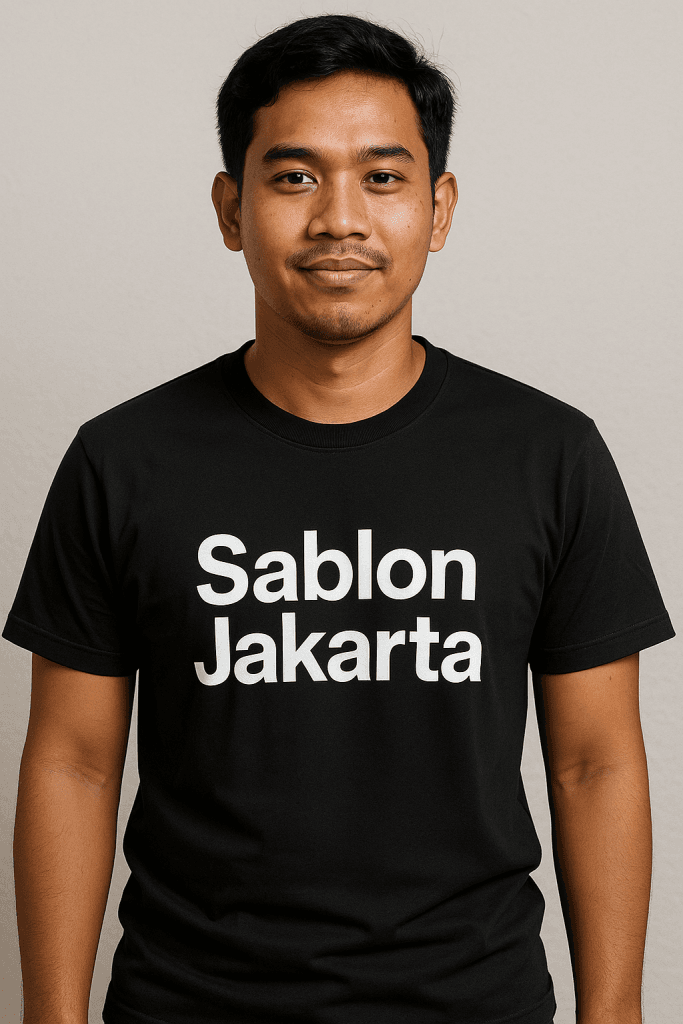 sablon kaos kebayoran baru